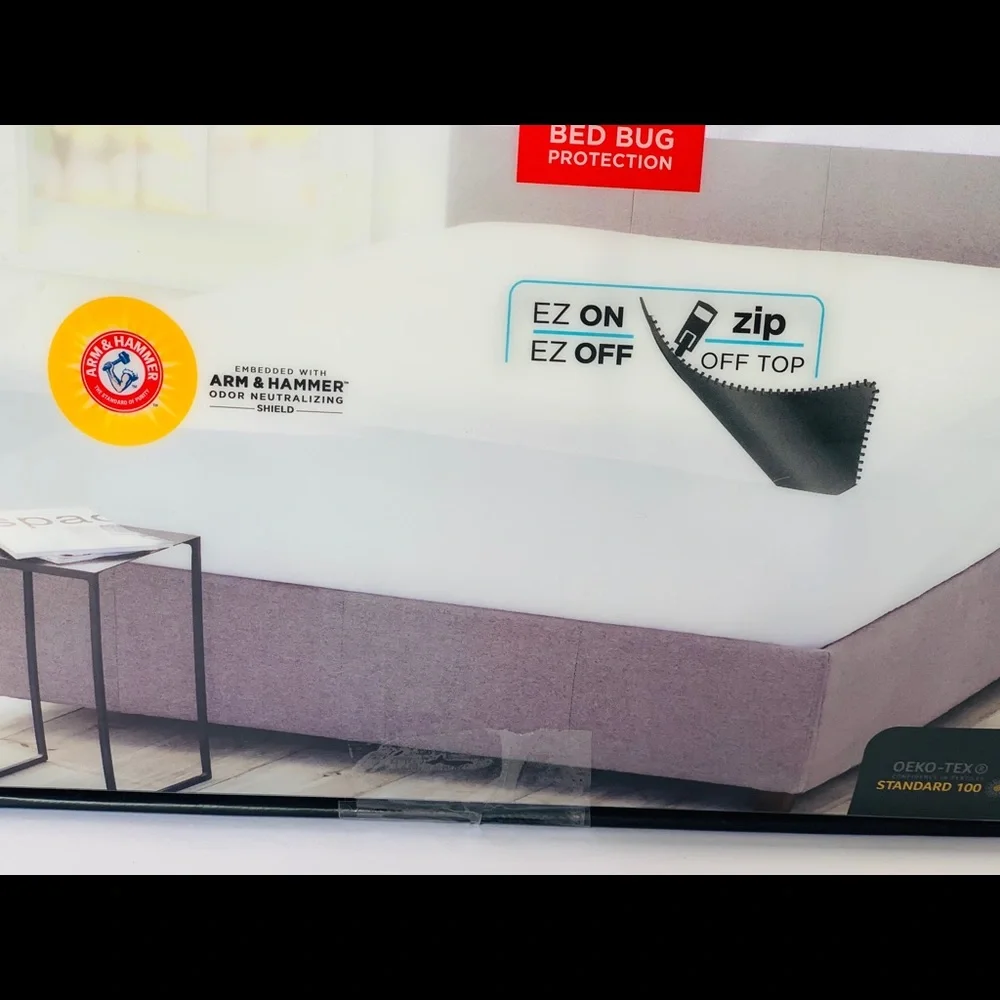 Sleep Safe Ultra Ultimate Mattress Protector - Twin - 39”x75” - Open Box